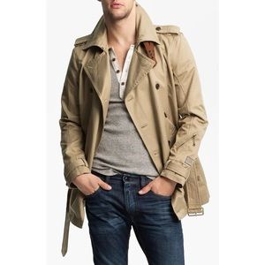 *Sold* Diesel 'Javelins' Double Breasted Trench